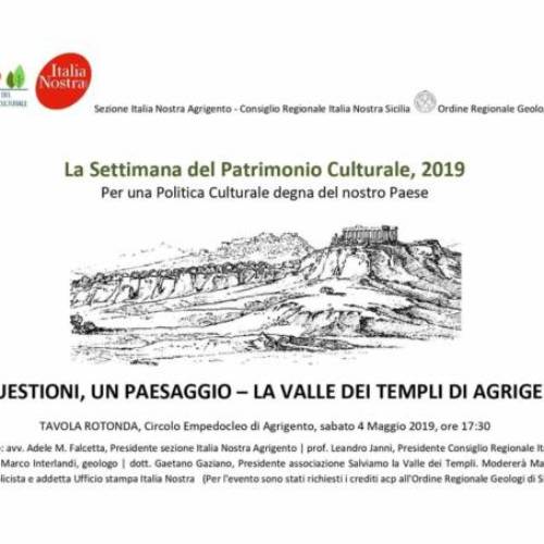 Tavola rotonda di Italia Nostra sulla Valle dei Templi ad Agrigento