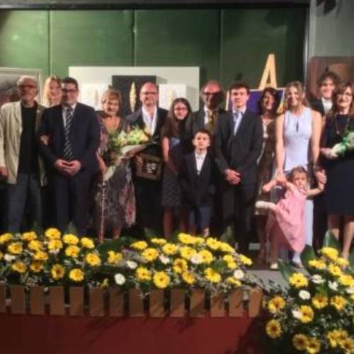 Consegnato il primo premio internazionale di arti visive, cultura e solidarieta’ “Gino de Agro’ – citta’ di Troina”