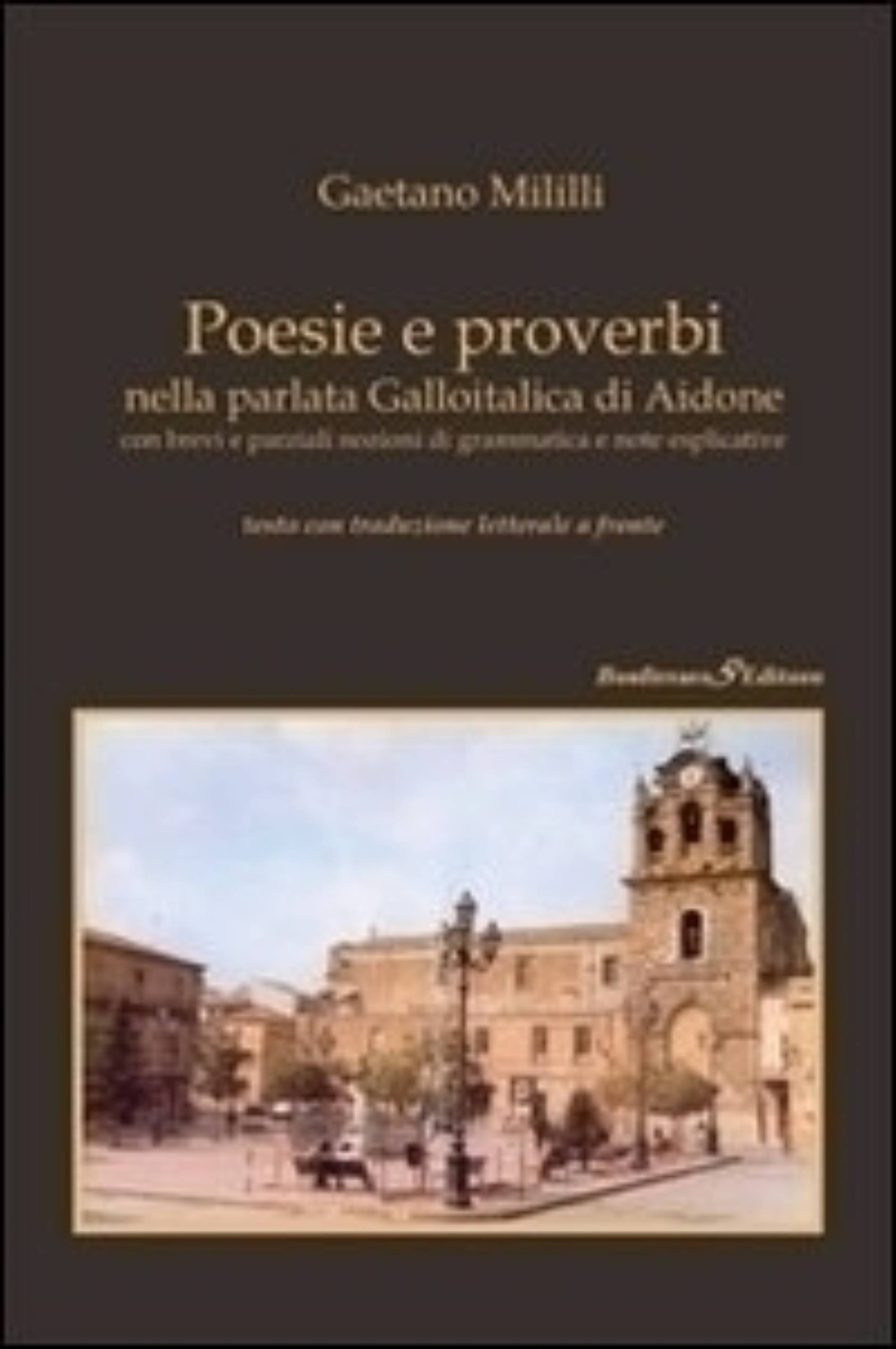 Dal libro Poesie e proverbi nella parlata galloitalica di Aidone all’Albero genealogico di Filippo Cordova