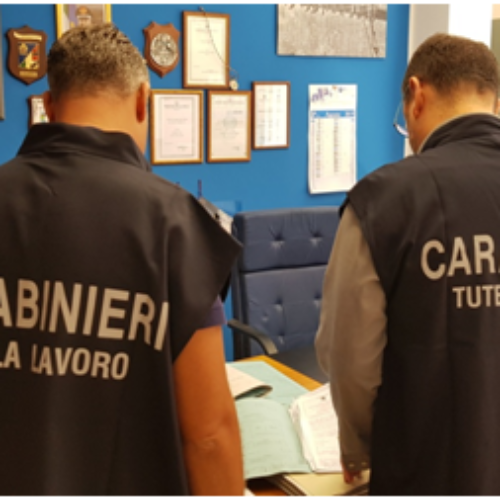 ENNA Controlli straordinari, sanzioni per 17.000 euro, del NAS e del NIL. in azione i carabinieri per la tutela della salute e del lavoro.