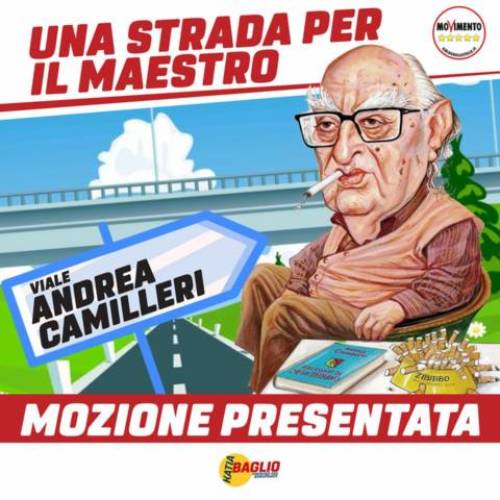 Barrafranca. Via Andrea Camilleri, la strada del maestro, presentata mozione