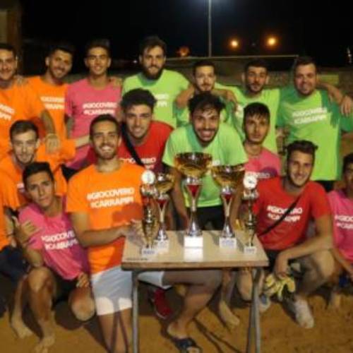 VALGUARNERA. Si è concluso “Carrapipi Giocovero”, il torneo di beach soccer dell’estate valguarnerese. Prima classificata la squadra dei “Fucsia”. Giarrizzo (M5S): “Un’intera comunità unita contro il gioco d’azzardo