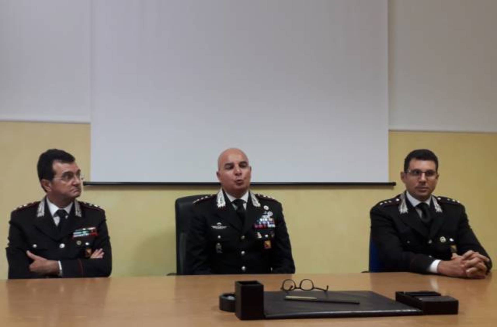 ENNA. Carabinieri in provincia di Enna. Presentati i nuovi ufficiali.