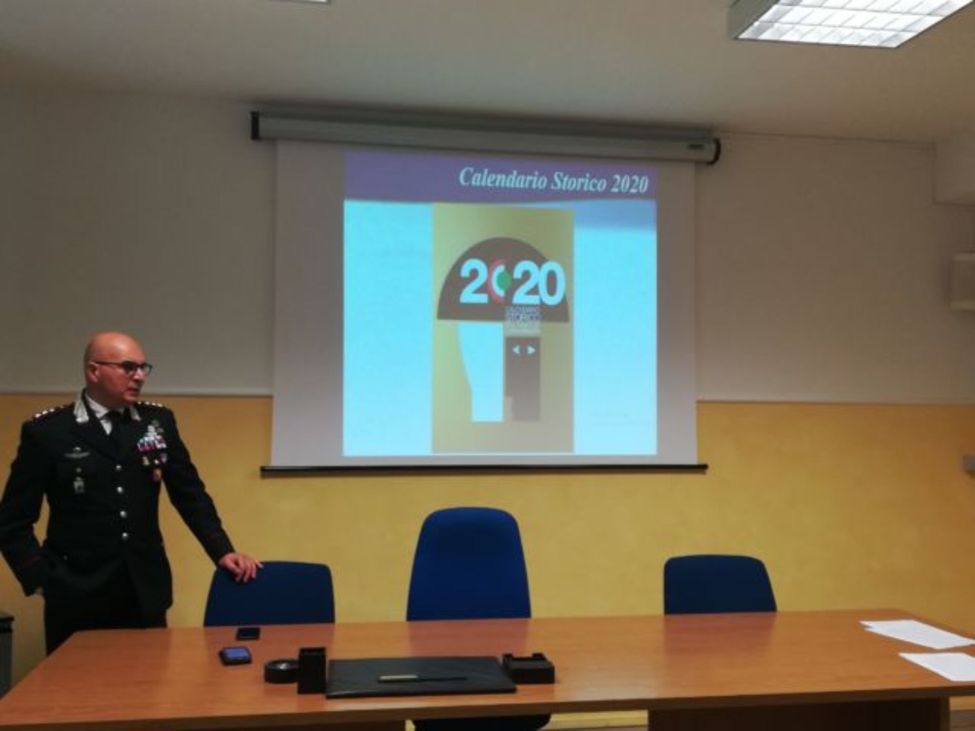 ROMA. I Carabinieri presentano il Calendario Storico e l’Agenda Storica 2020