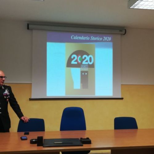 ROMA. I Carabinieri presentano il Calendario Storico e l’Agenda Storica 2020