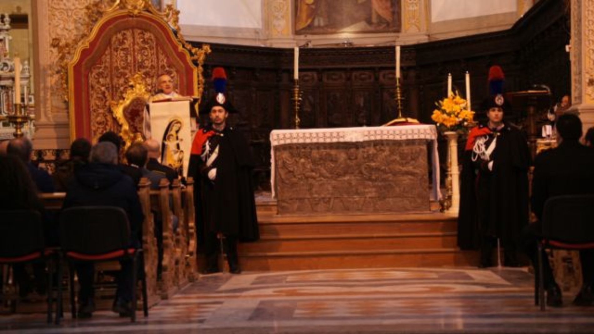 ENNA. Carabinieri Enna. Celebrata la Virgo Fidelis al Duomo