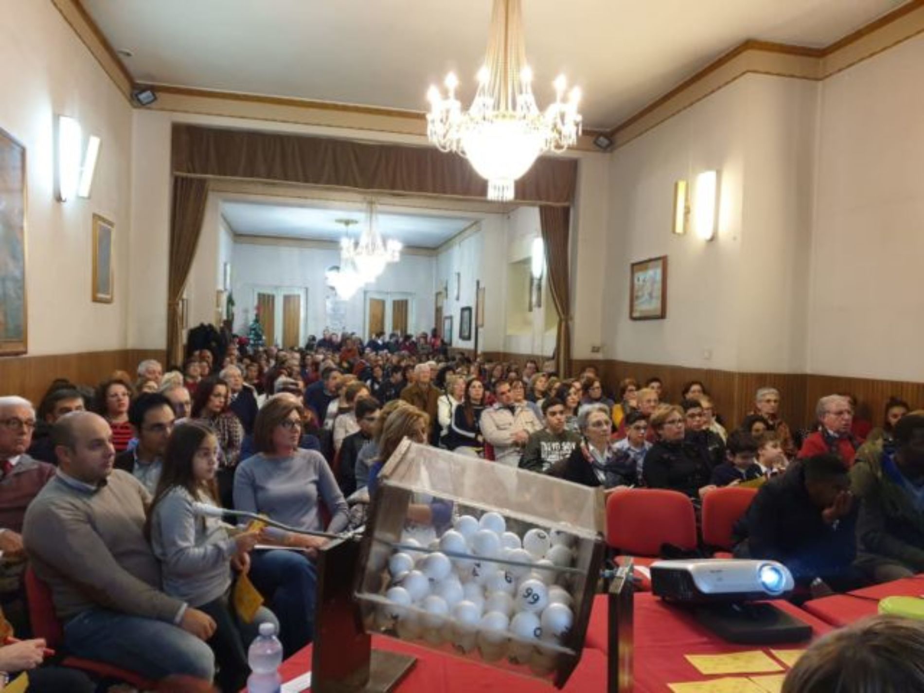 PIETRAPERZIA. Grande partecipazione alla “Tombola di Beneficenza Devote di Santa Rita”.