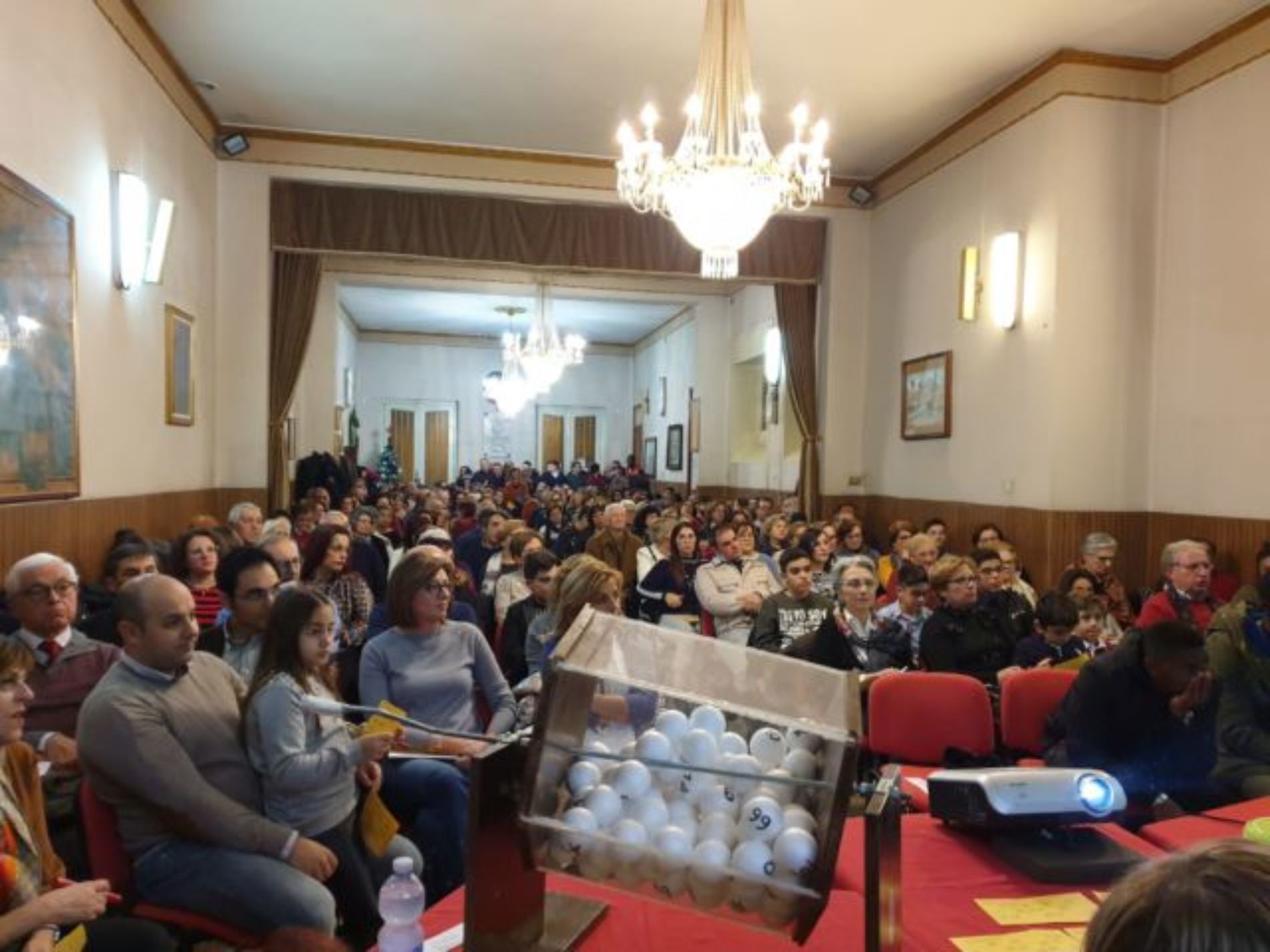 PIETRAPERZIA. Grande partecipazione alla “Tombola di Beneficenza Devote di Santa Rita”.