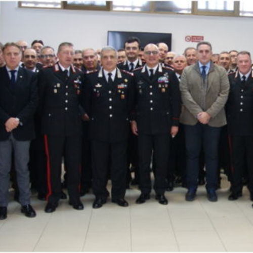 ENNA. Saluto a Enna Del Comandante Della Legione Carabinieri, Generale Dei Carabinieri Giovanni Cataldo