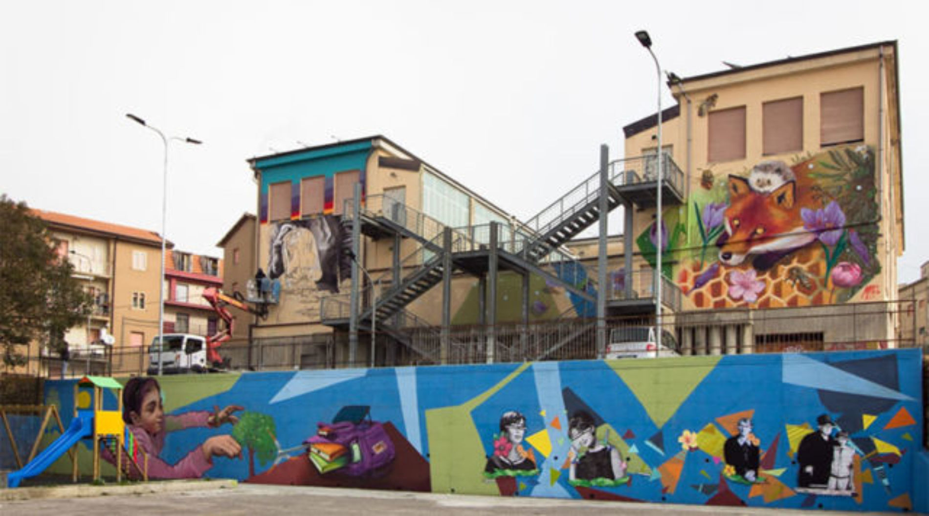 Concluso a Calascibetta il progetto di riqualificazione urbana “WOL per XibetArt”: Quattro visioni, tre artisti, un unico leit motiv:  l’Ambiente.