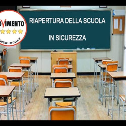 Barrafranca. Covid19, il M5S scrive al sindaco, “Le nostre scuole sono pronte per la riapertura in totale sicurezza?”