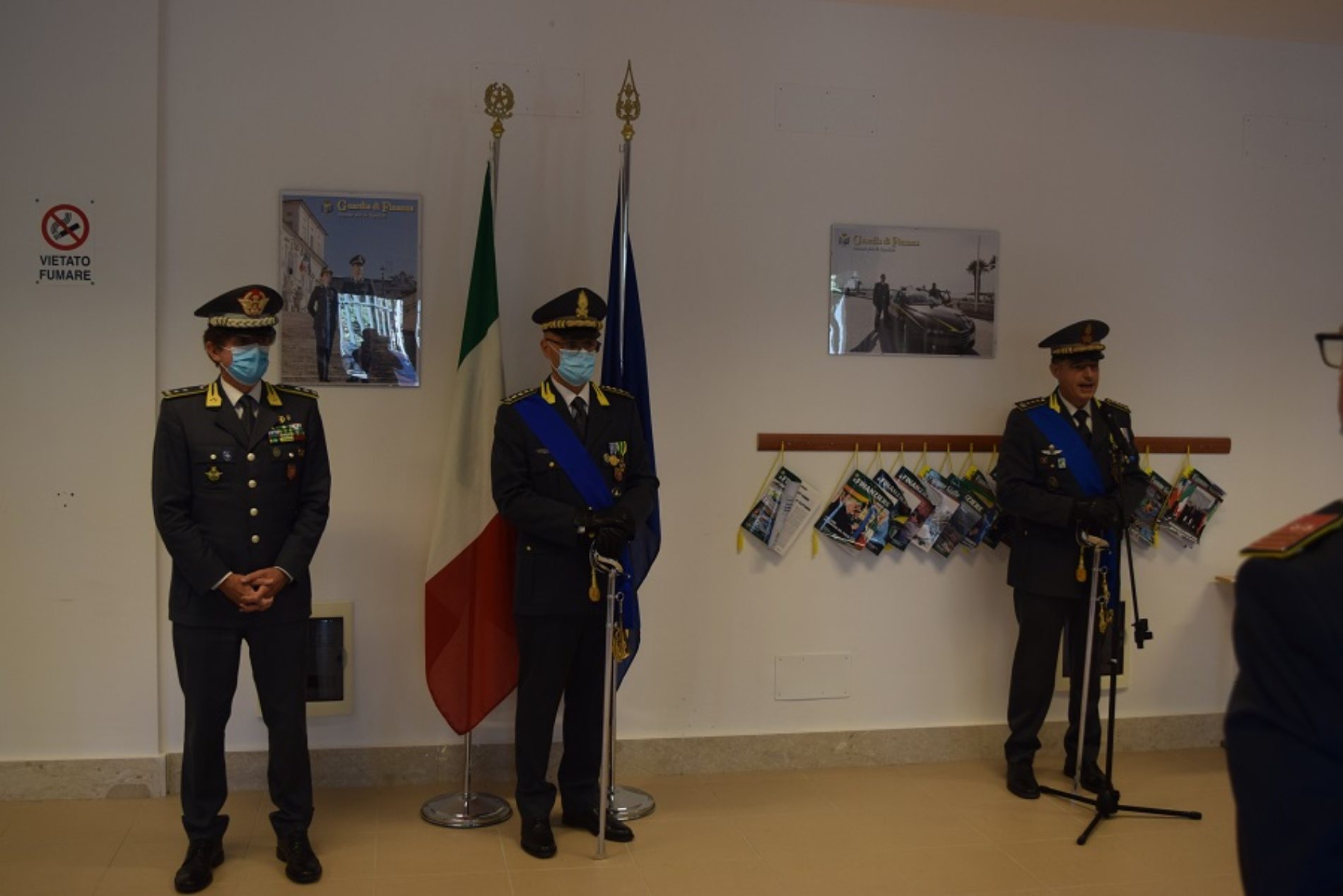 ENNA. Cambio al vertice delle Fiamme Gialle. Il colonnello Alessandro Luchini è il nuovo comandante provinciale.