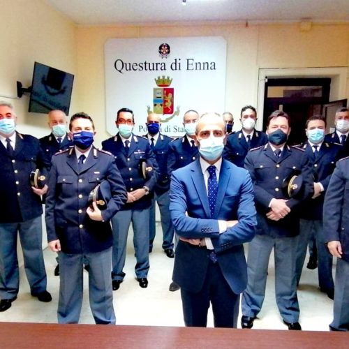 Nuovi Sovrintendenti alla Questura di Enna, ai Commissariati di P.S., alla Sezione Polizia Stradale ed alla Sezione Polizia Postale e delle Comunicazioni.
