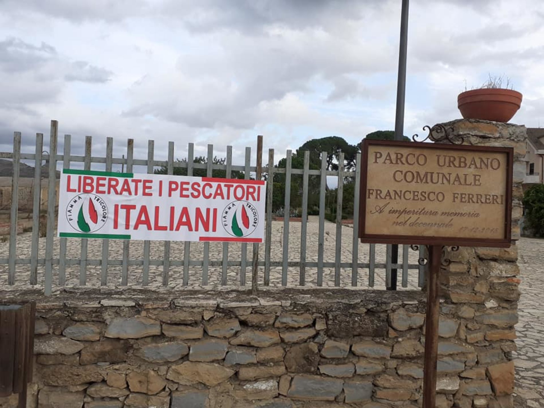 BARRAFRANCA. “Liberate i Pescatori Italiani”