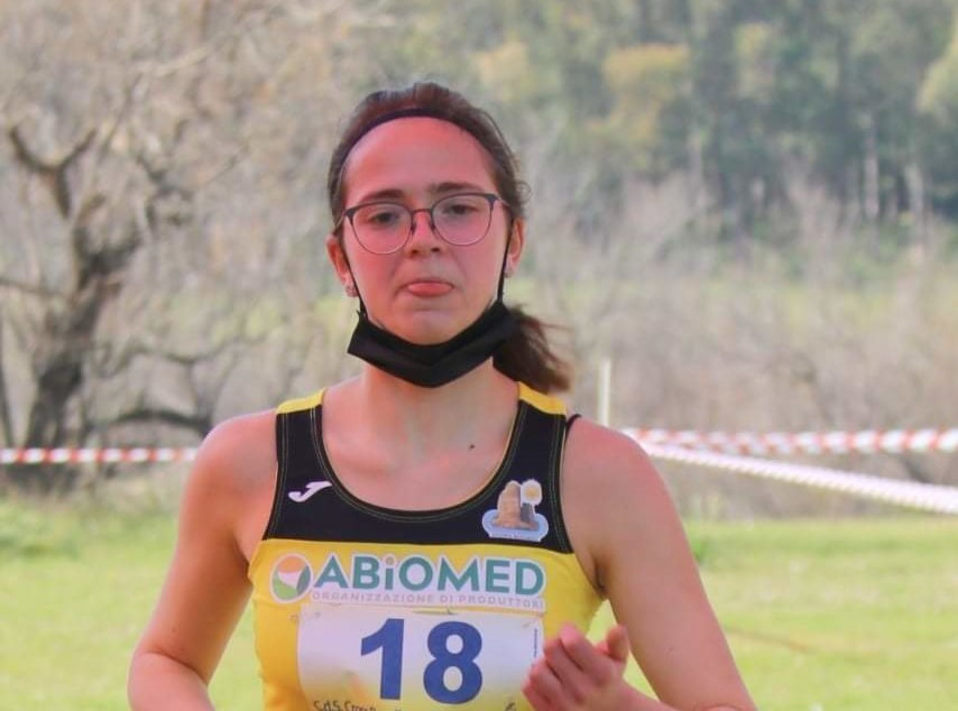 Lorenza Blandi, successo al campionato regionale di corsa campestre.