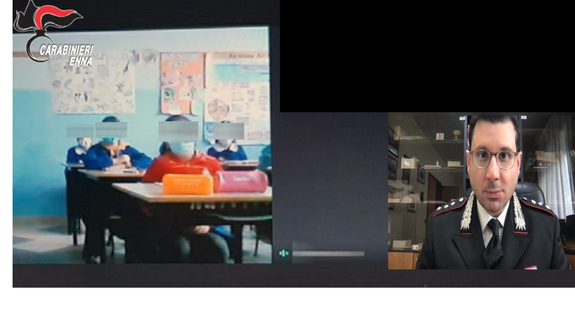 Barrafranca. Video-lezione con i ragazzi dell’Istituto Comprensivo San Giovanni Bosco di Barrafranca. Trattati gli argomenti quali la “Criminalità Organizzata, il Cyberbullismo e la cd. Social-Addiction” .