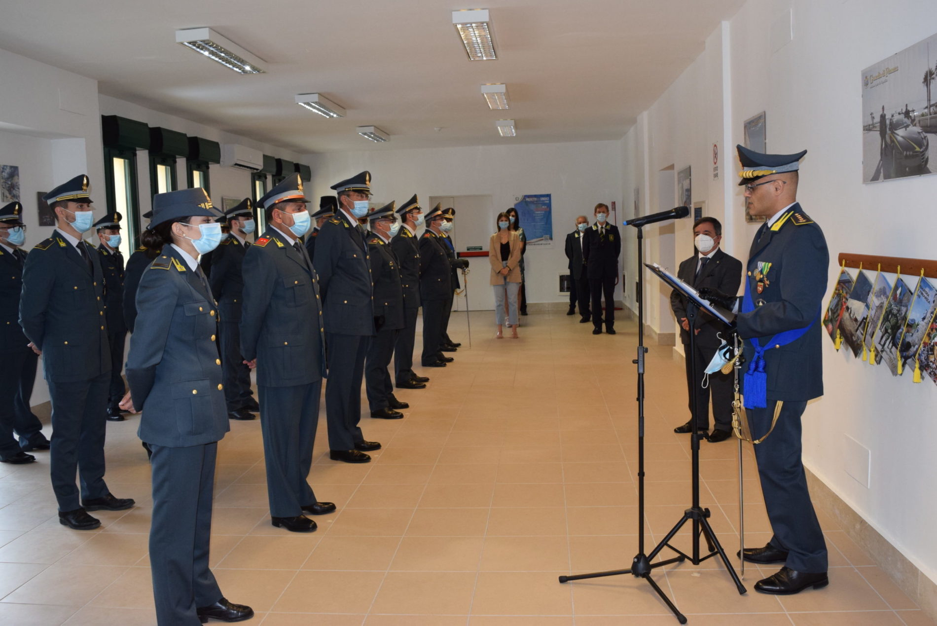 ENNA. Guardia di finanza 247° anniversario di fondazione bilancio operativo 2020