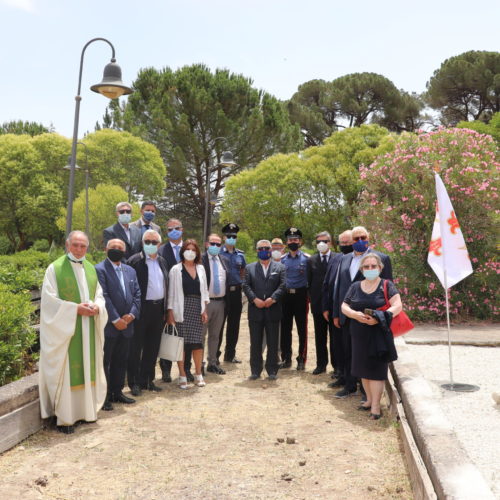 BARRAFRANCA. Benedetto l’ulivo in memoria delle vittime del Covid 19.
