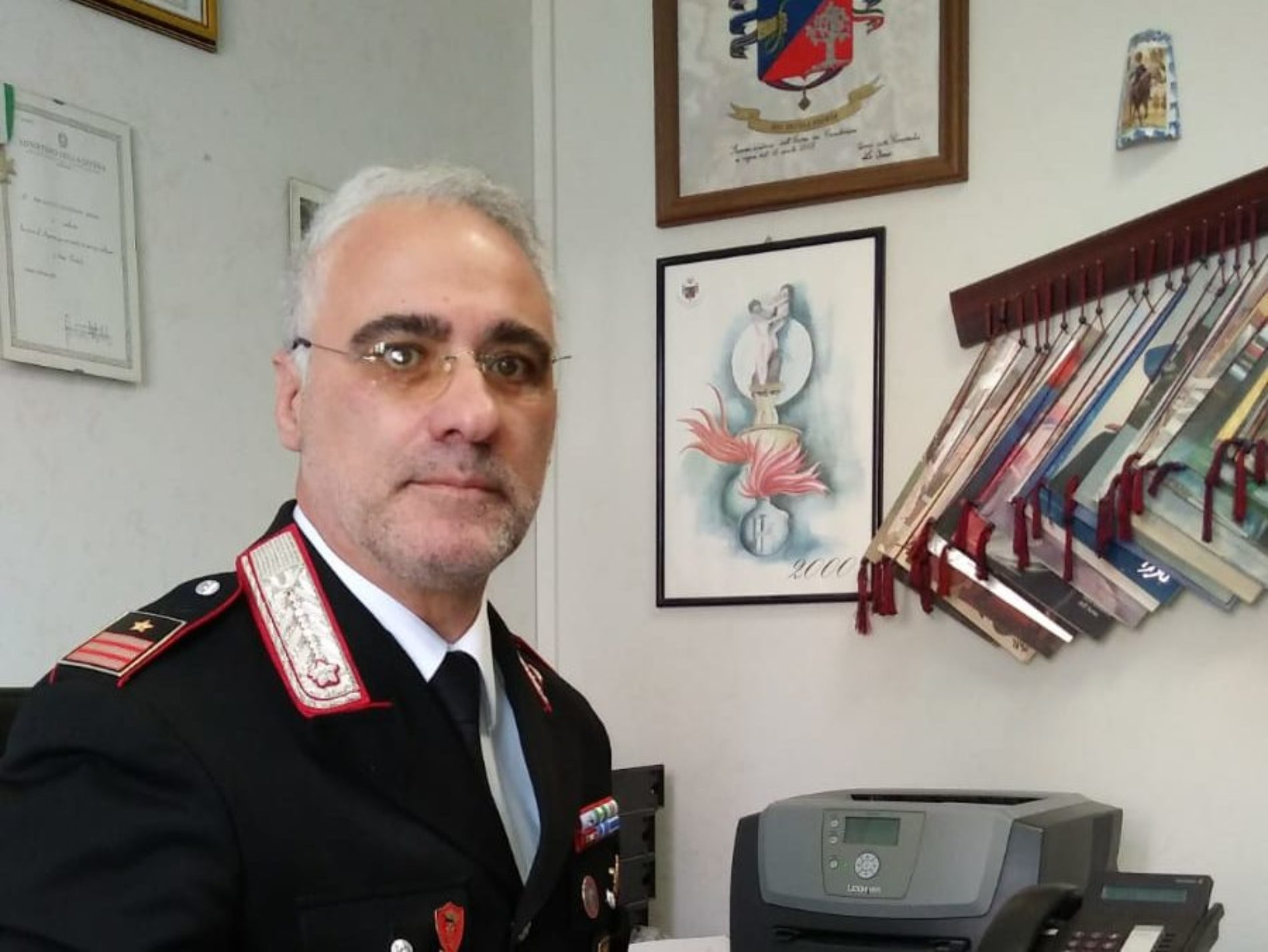 ENNA. Carabinieri, Il Luogotenente Maurizio Scibona è il nuovo comandante della Stazione Carabinieri di Enna.