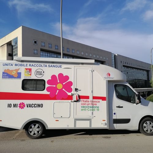 ASP Enna. I camper per la vaccinazione nella giornata del 2 luglio a Enna.