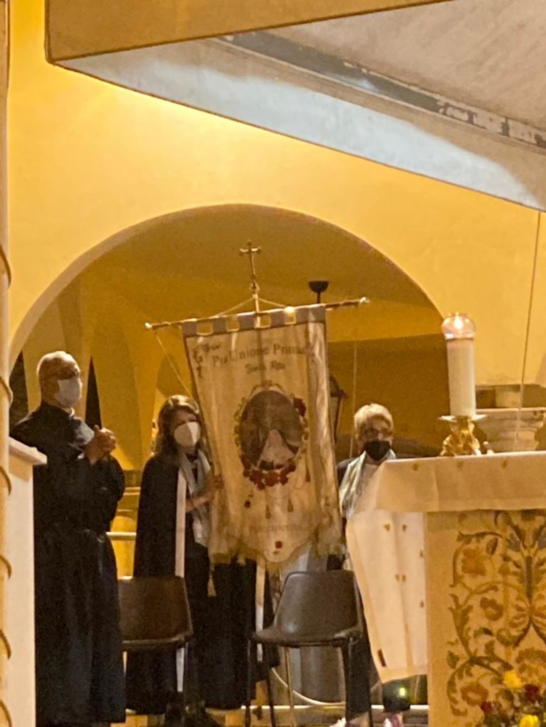 PIETRAPERZIA.  Battesimo delle devote della “Pia Unione Santa Rita da Cascia di Pietraperzia”.