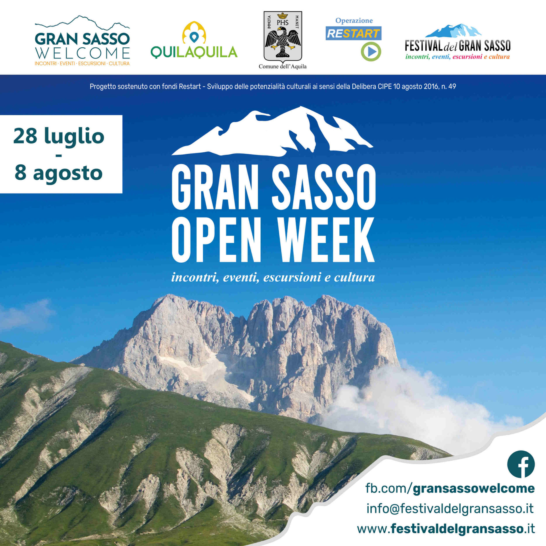 L’AQUILA. Festival del Gran Sasso. Open Week 2021