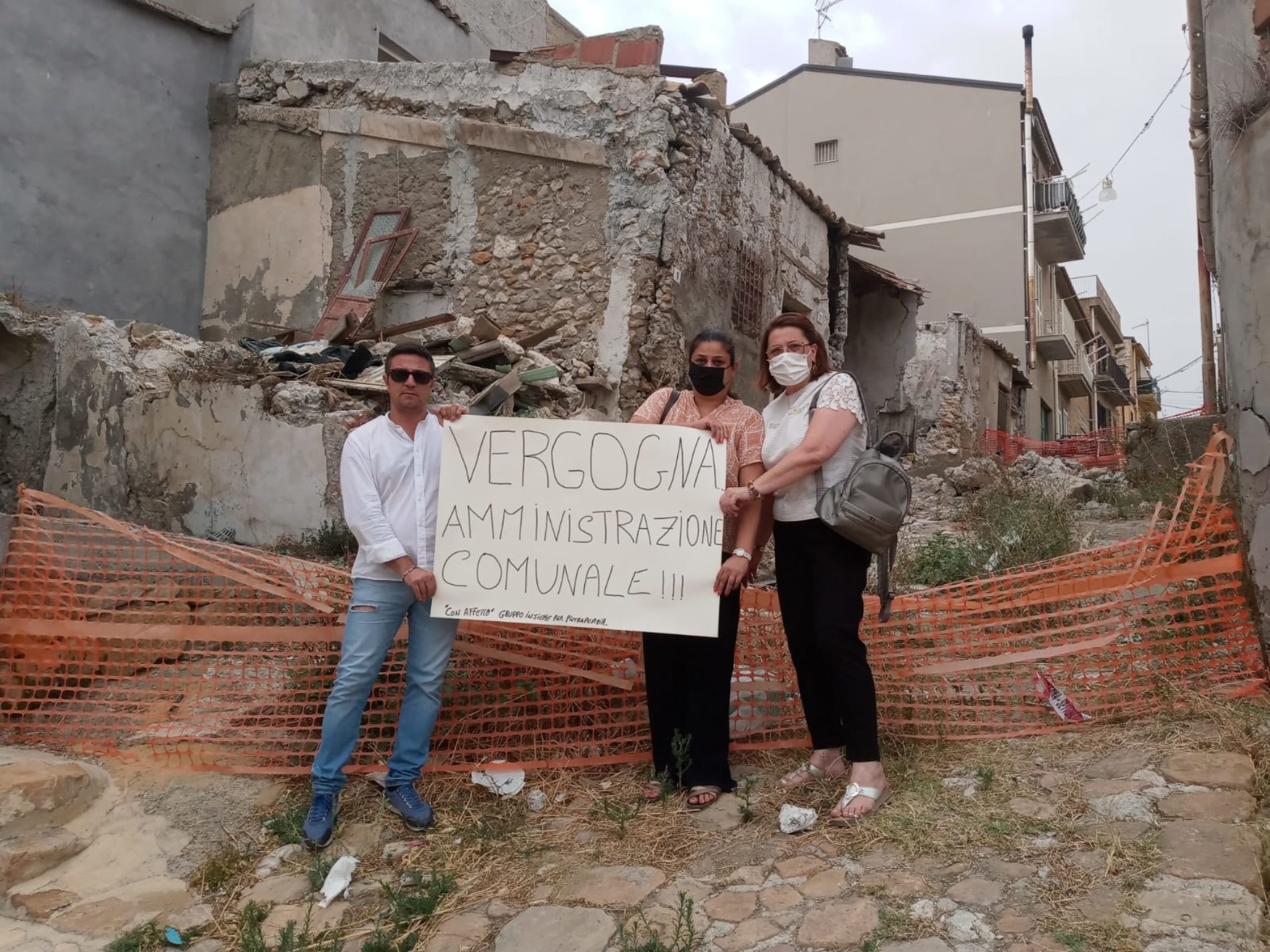 PIETRAPERZIA. Il gruppo consiliare “Insieme per Pietraperzia” sollecita il risanamento del quartiere Terruccia.
