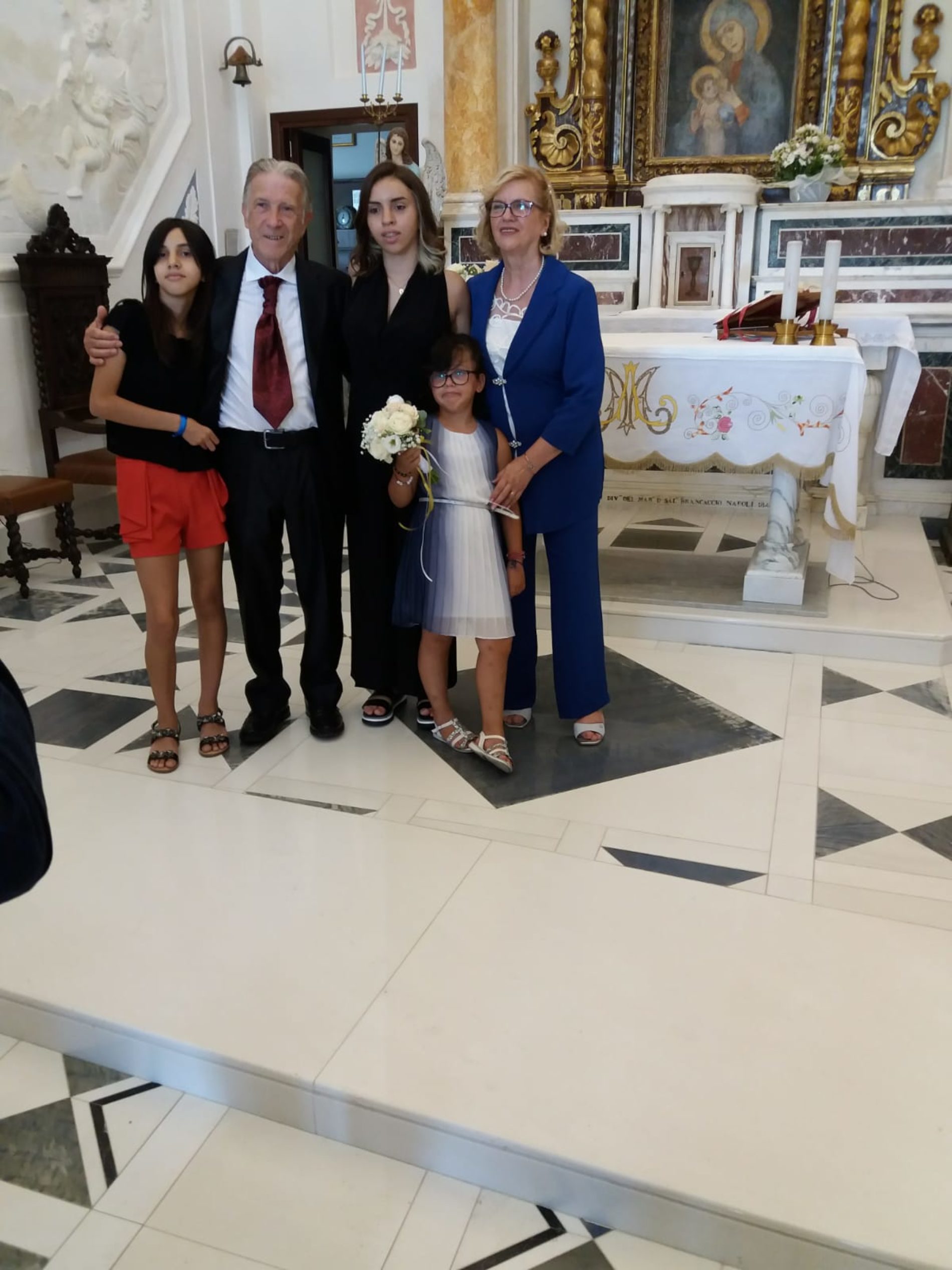 PIETRAPERZIA. Nozze d’oro per i coniugi Pino Toscano e Marisa Moia.