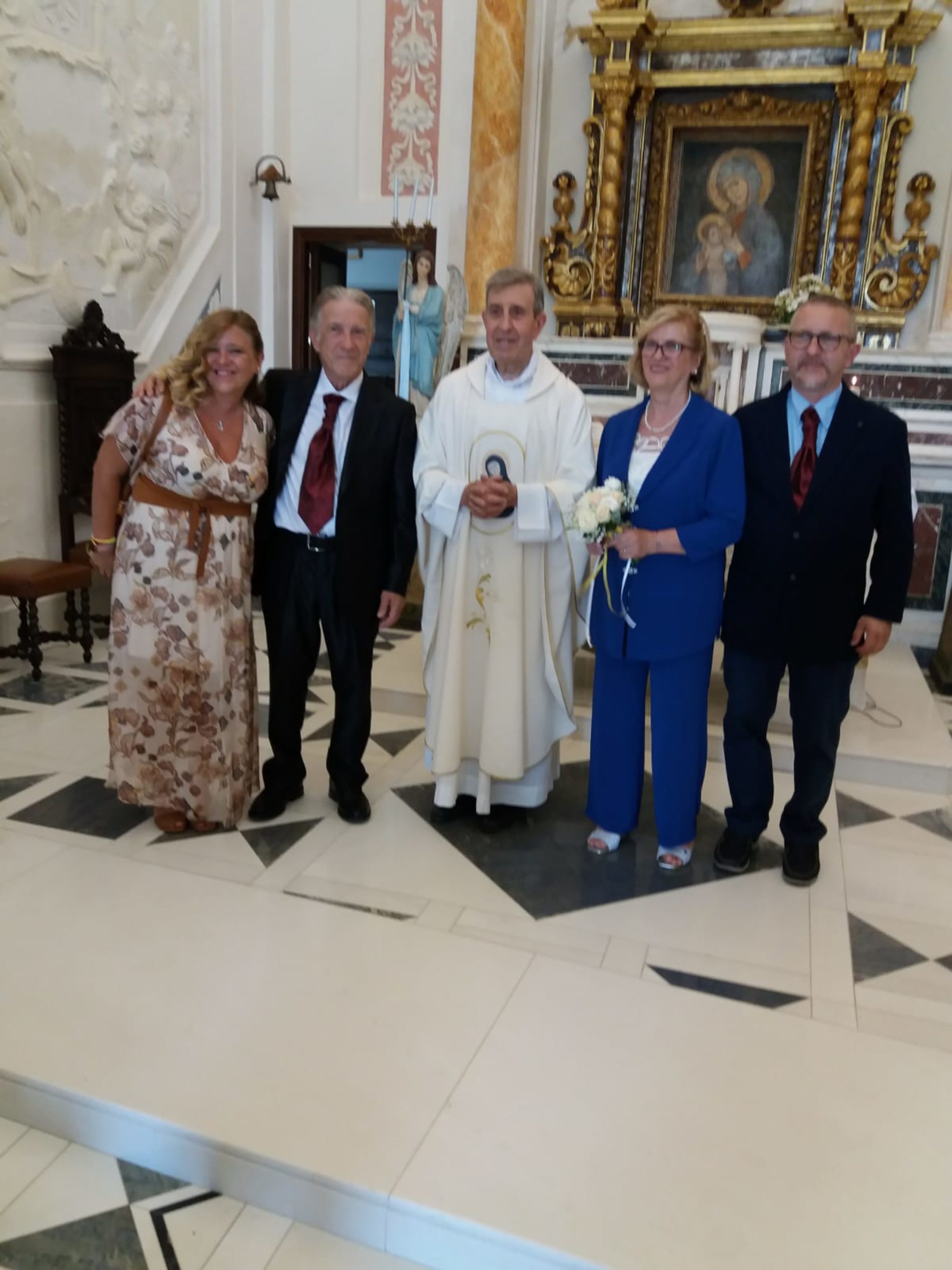 PIETRAPERZIA. Nozze d’oro per i coniugi Pino Toscano e Marisa Moia.