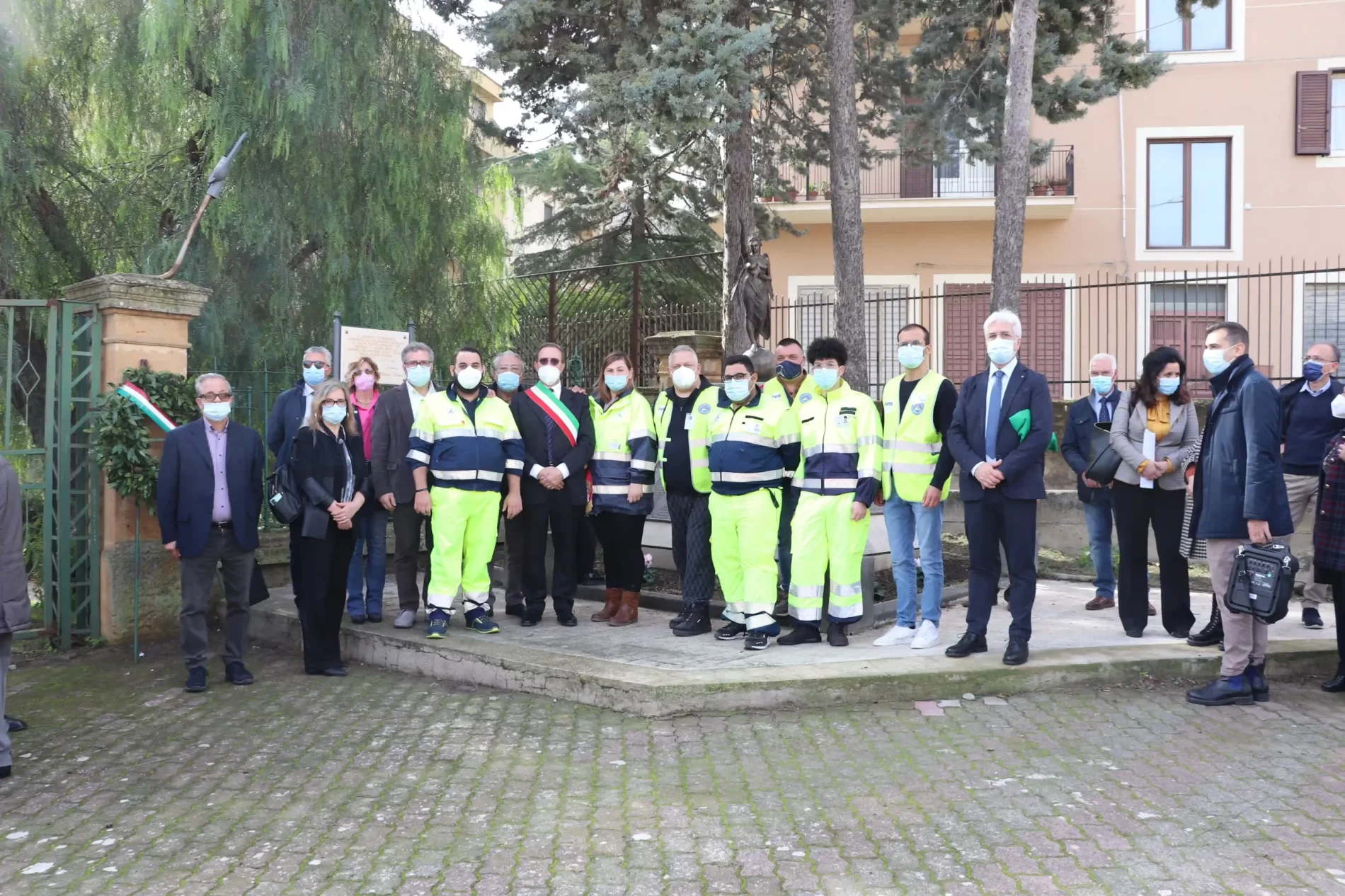 PIETRAPERZIA. Intensa emozione alla cerimonia per la cittadinanza onoraria al Milite Ignoto.