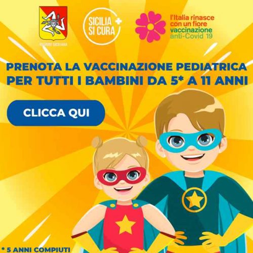 ASP Enna. Centri vaccinali pediatrici anti Covid-19