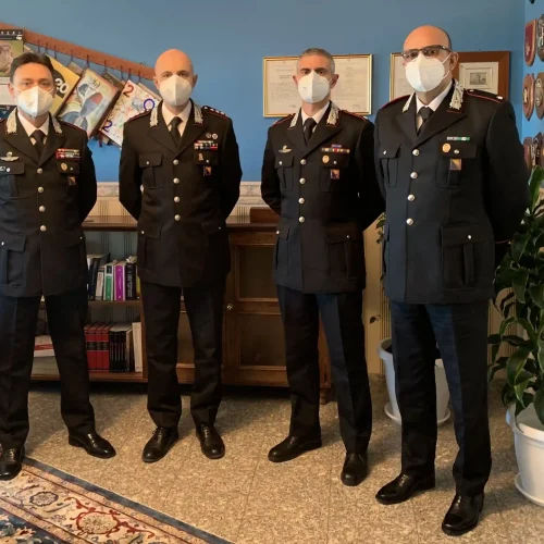ENNA. Nuovi ufficiali rinforzano il Comando Provinciale dei Carabinieri di Enna.