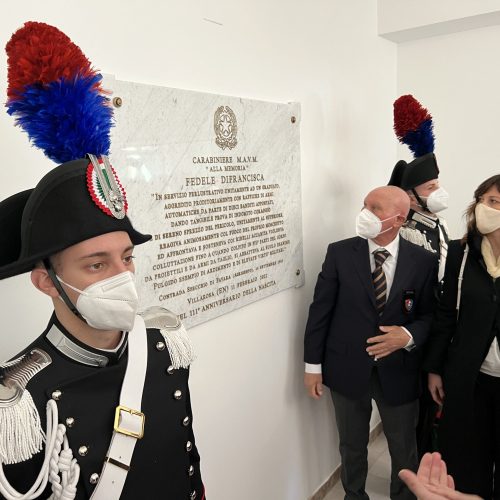 VILLAROSA. Intitolata la caserma dei carabinieri di Villarosa al carabiniere Mavm – Medaglia di Argento al Valore Militare – Difrancisca.