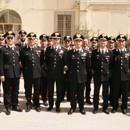 NICOSIA. Visita del Comandante Interregionale Carabinieri Culqualber, Generale Riccardo Galletta.
