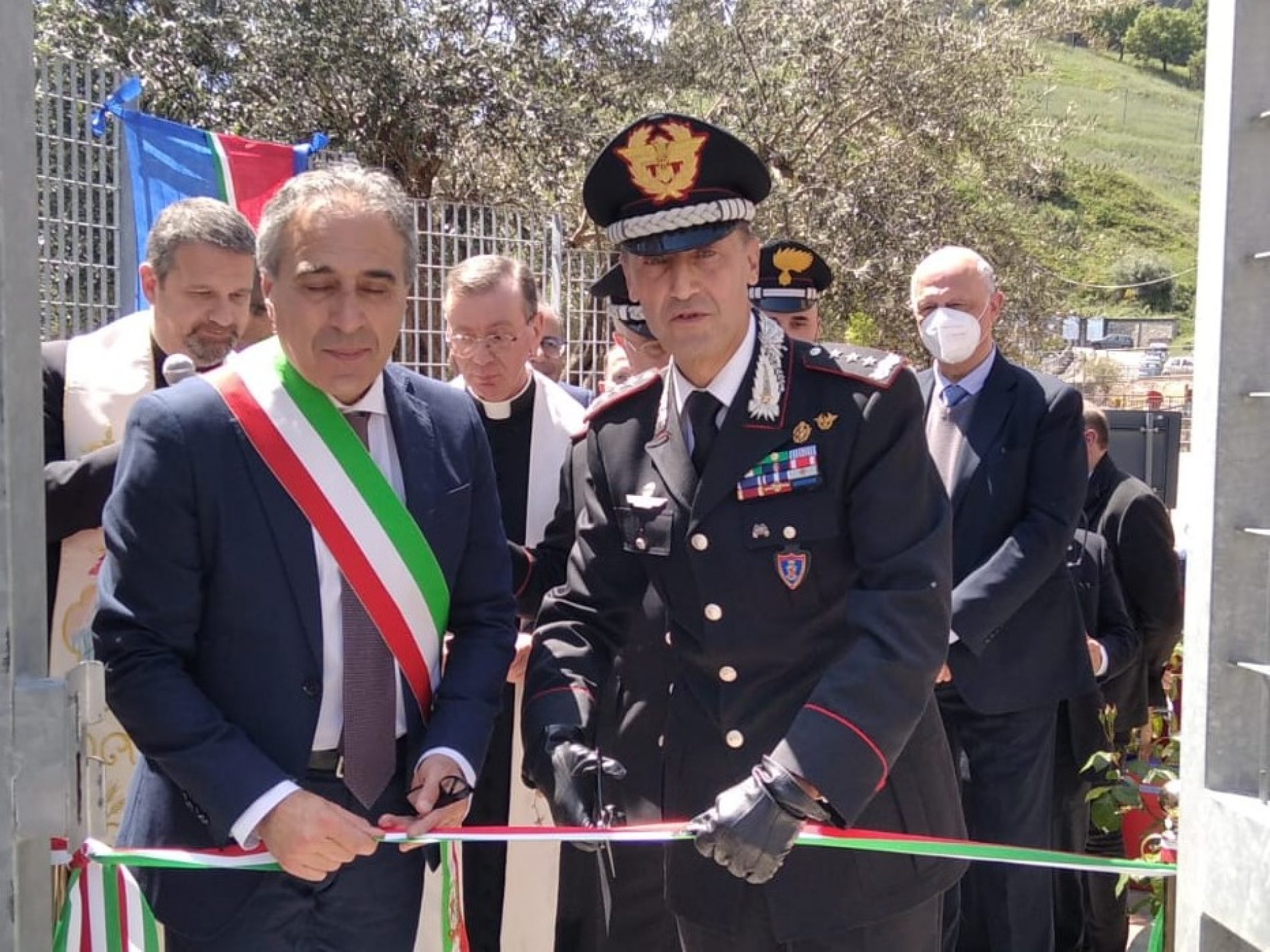 Inaugurata la caserma dei Carabinieri di Gagliano Castelferrato