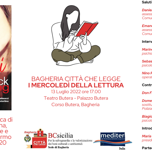 Mercoledì 13 Luglio a Palazzo Butera, Bagheria, si parla di disagio giovanile grazie al libro “Noermi Crack Bang” di Victor Matteucci e Gilda Sciortino. 