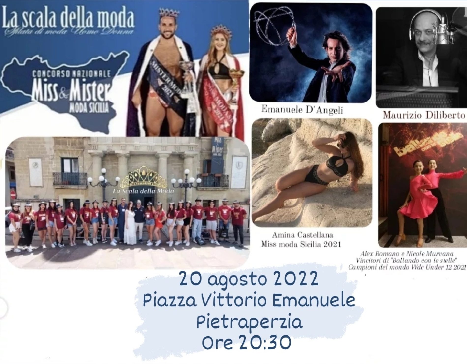 PIETRAPERZIA. “La Scala della Moda. Miss e Mister Moda Sicilia 2023”.