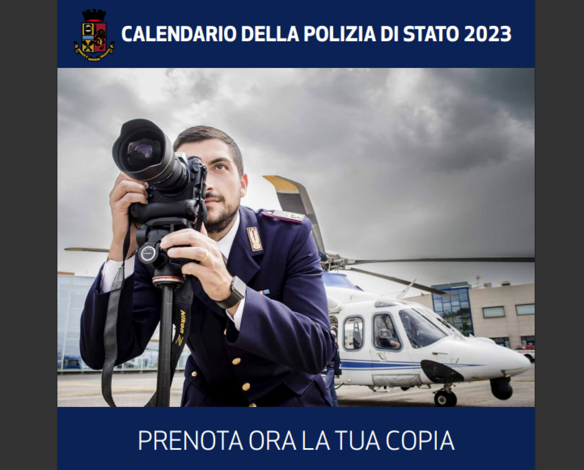 Polizia di Stato, esce il calendario 2023