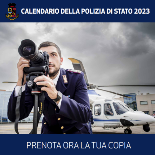 Polizia di Stato, esce il calendario 2023