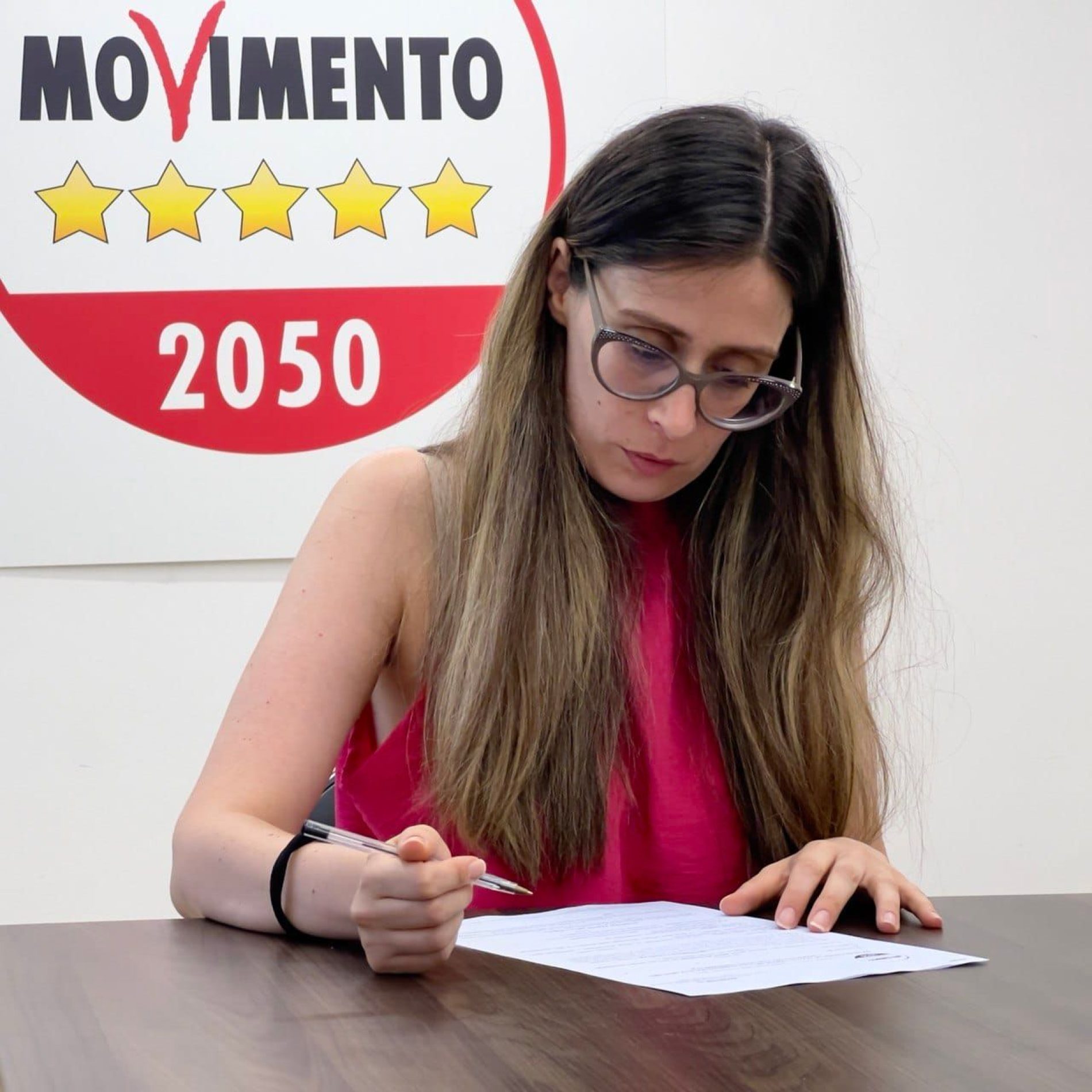 BARRAFRANCA. Elezioni politiche del 25 settembre 2022. La barrese Katia Baglio, candidata alla Camera dei Deputati nella lista del Movimento 5 Stelle.
