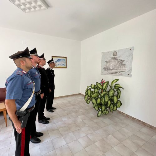 VILLAROSA. Commemorazione del Carabiniere Fedele Difrancisca.