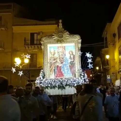 Barrafranca. Festa Maria SS della Stella, i video dei Ritini e della processione