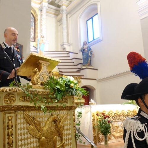 ENNA. CARABINIERI ENNA CELEBRATA LA VIRGO FIDELIS