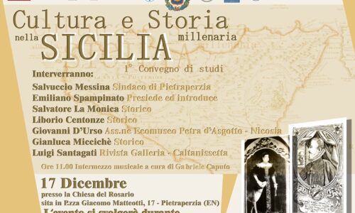 PIETRAPERZIA “Cultura e storia nella Sicilia millenaria”.