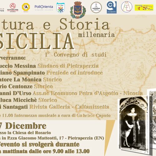 PIETRAPERZIA “Cultura e storia nella Sicilia millenaria”.