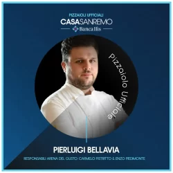 PIETRAPERZIA. Pierluigi Bellavia pizzaiolo ufficiale al festival di Sanremo 2023.