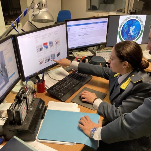 GDF Nucleo Speciale Tutela Privacy E Frodi Tecnologiche. Oscurati 59 siti web e 138 annunci dediti alla vendita di prodotti da fumo su piattaforme di e-commerce e social network.