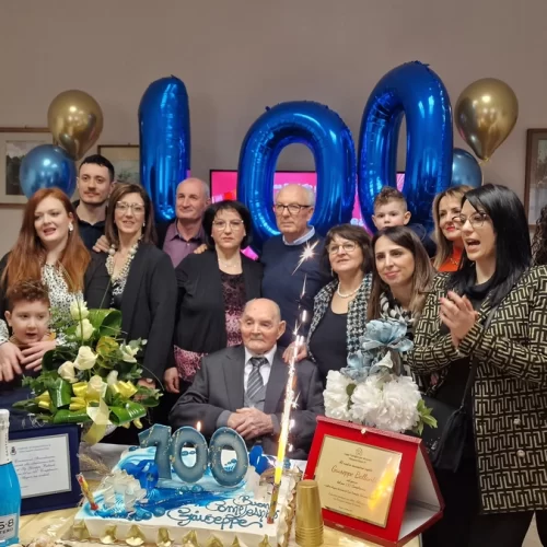 VIDEO. BARRAFRANCA. I 100 anni del Sig. Giuseppe Bellanti