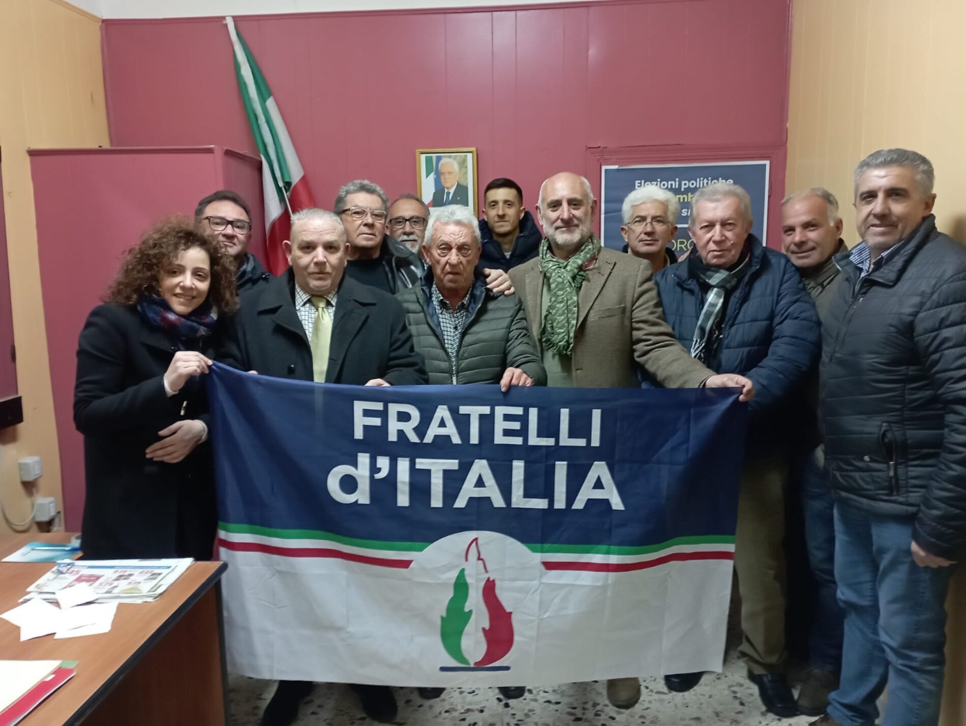 BARRAFRANCA. In vista delle prossime elezioni comunali, a Barrafranca nasce il nuovo gruppo “Fratelli D’Italia”.