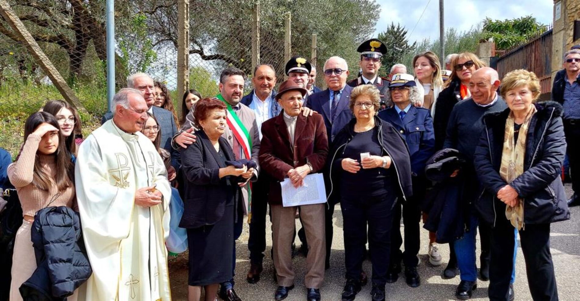 BARRAFRANCA. Intitolazione via al soldato Gaetano Bonfirraro.